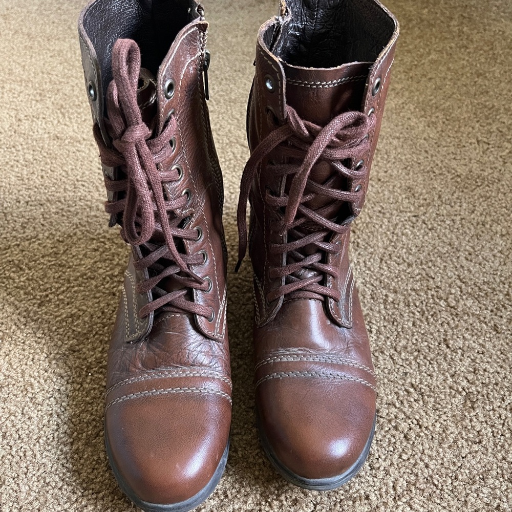 Steve Madden Combat Boots